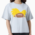 Football Head T-Shirt - Fun Novelty Design Men Women - T-Shirt, Sweatshirt, Hoodie