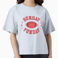 Sunday Funday Rugbby T-Shirt - Minimalist Print Men Women - T-Shirt, Sweatshirt, Hoodie