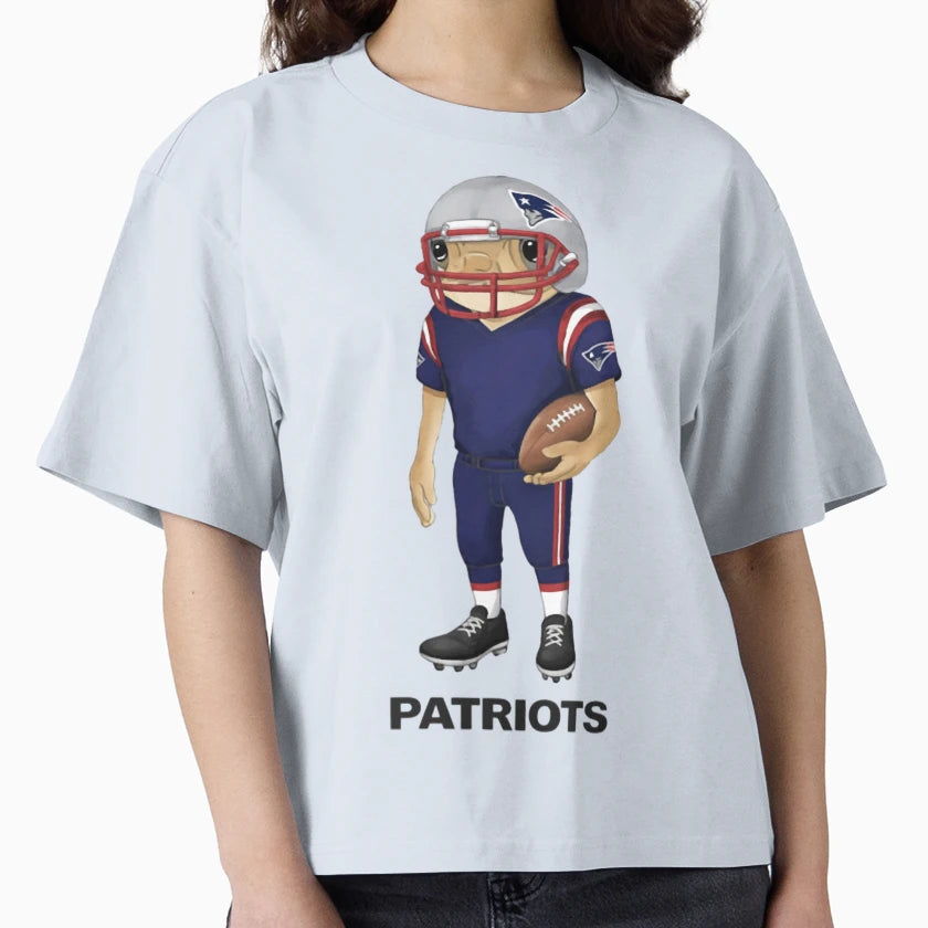 Patriots Football T-Shirt - Minimalist Print Unisex - T-Shirt, Sweatshirt, Hoodie