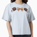 Coquette Bow Pumpkin American T-Shirt - Aesthetic Graphic Men Women - T-Shirt, Sweatshirt, Hoodie