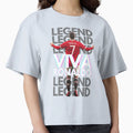 Viva Ronaldo Legend Grey White T-Shirt - Aesthetic Graphic for Adults - T-Shirt, Sweatshirt, Hoodie
