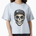 Baseball Skeleton T-Shirt - Minimalist Print Men Women - T-Shirt, Sweatshirt, Hoodie