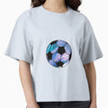 Watercolor Soccer Ball T-Shirt - Aesthetic Graphic for Adults - T-Shirt, Sweatshirt, Hoodie