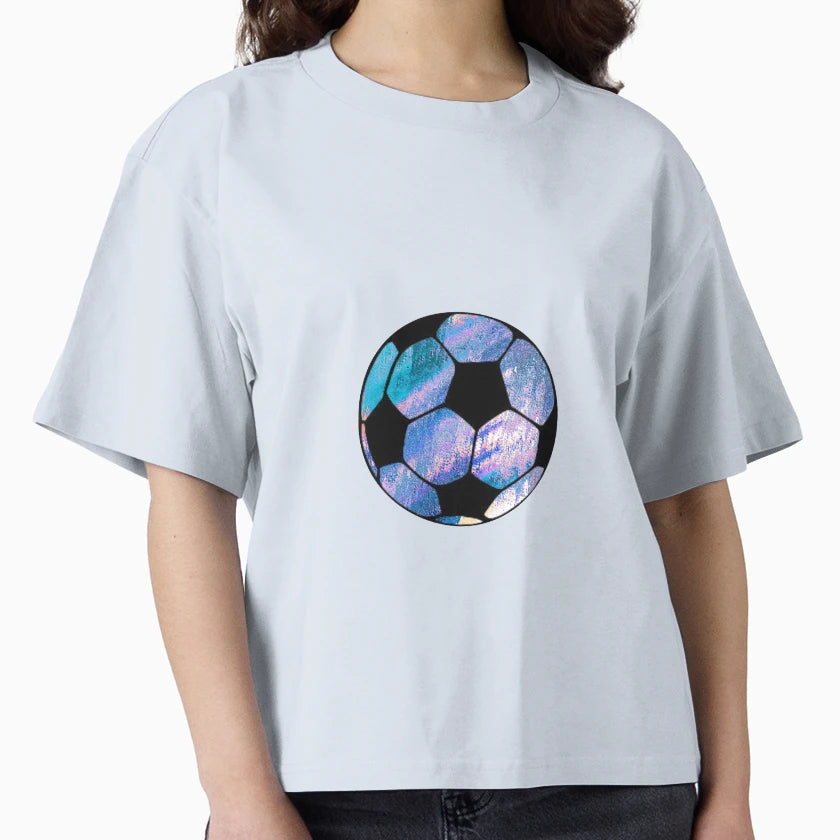 Watercolor Soccer Ball T-Shirt - Aesthetic Graphic for Adults - T-Shirt, Sweatshirt, Hoodie