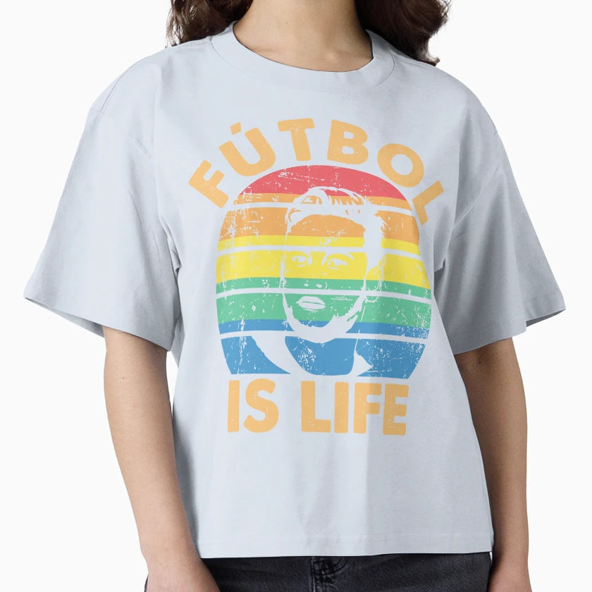 Futbol Is Life Soccer Funny Futbol T-Shirt - Trendy Graphic for Adults - T-Shirt, Sweatshirt, Hoodie