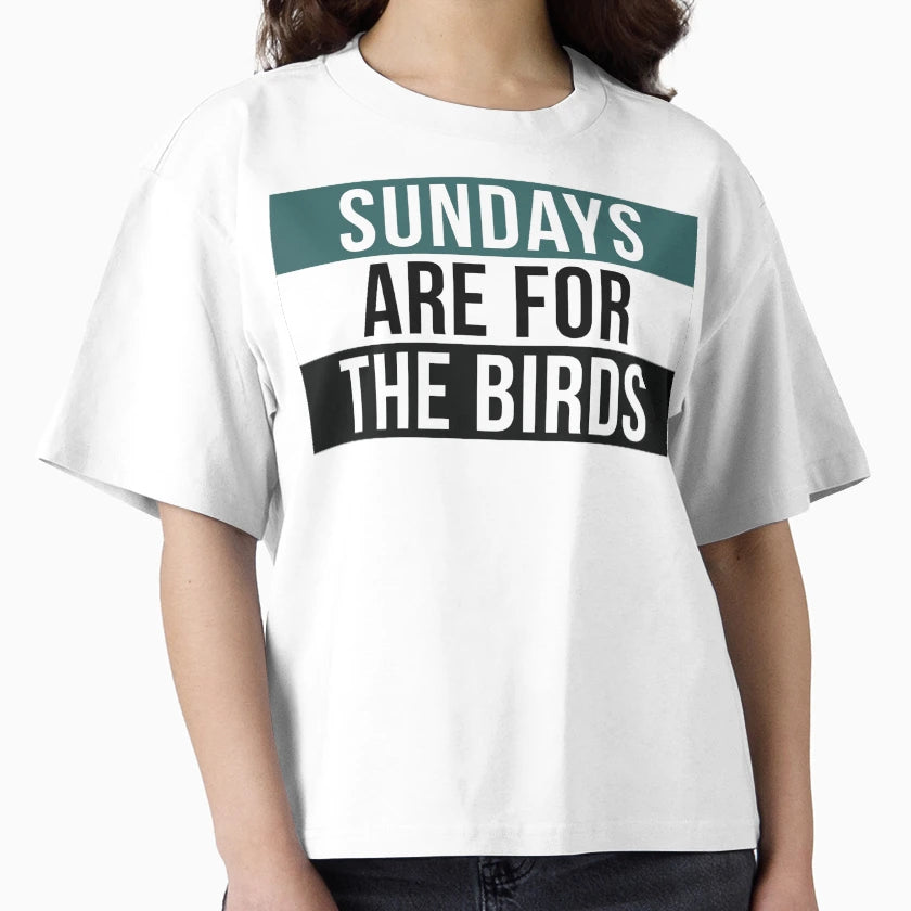 Sundays Are Birds T-Shirt - Graphic Print for Adults - T-Shirt, Sweatshirt, Hoodie