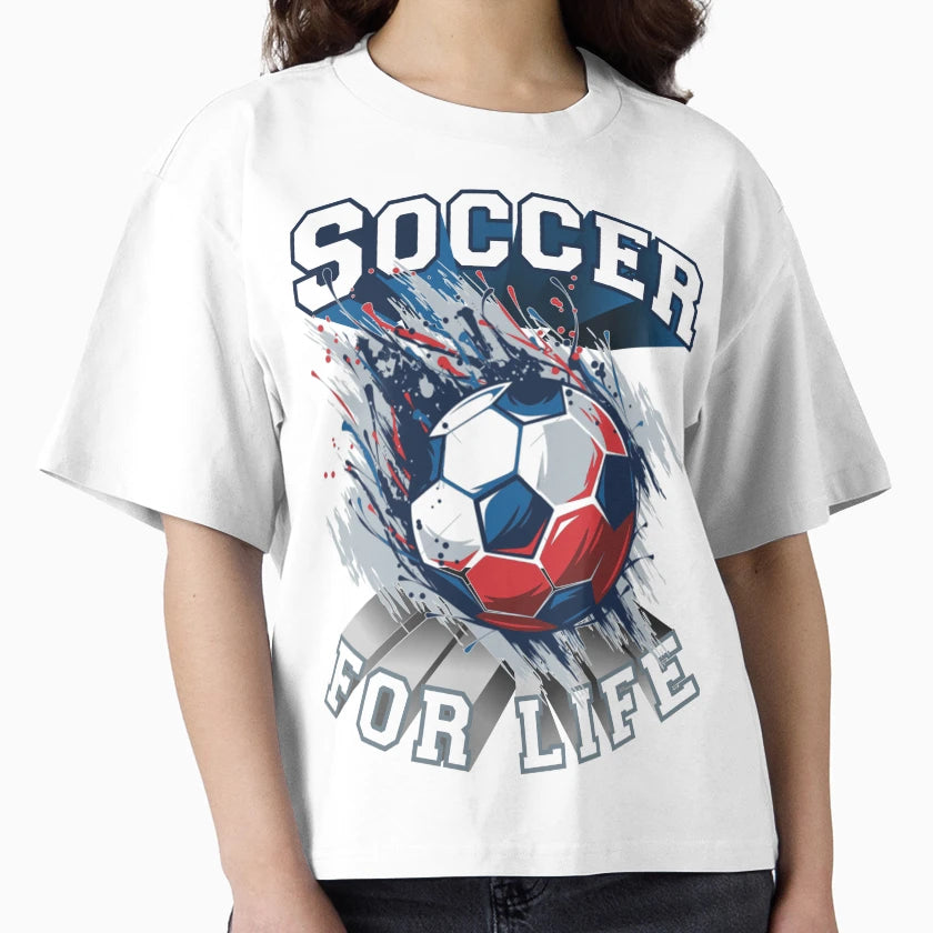 Soccer Life T-Shirt - Casual Everyday Wear Men Women - T-Shirt, Sweatshirt, Hoodie