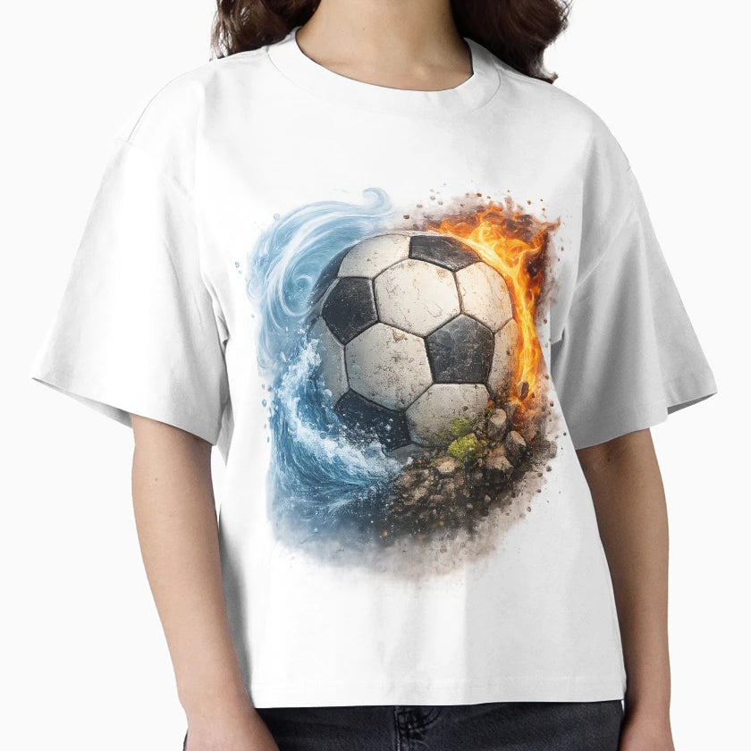 Soccer 4 Elements T-Shirt - Casual Everyday Wear Men Women - T-Shirt, Sweatshirt, Hoodie
