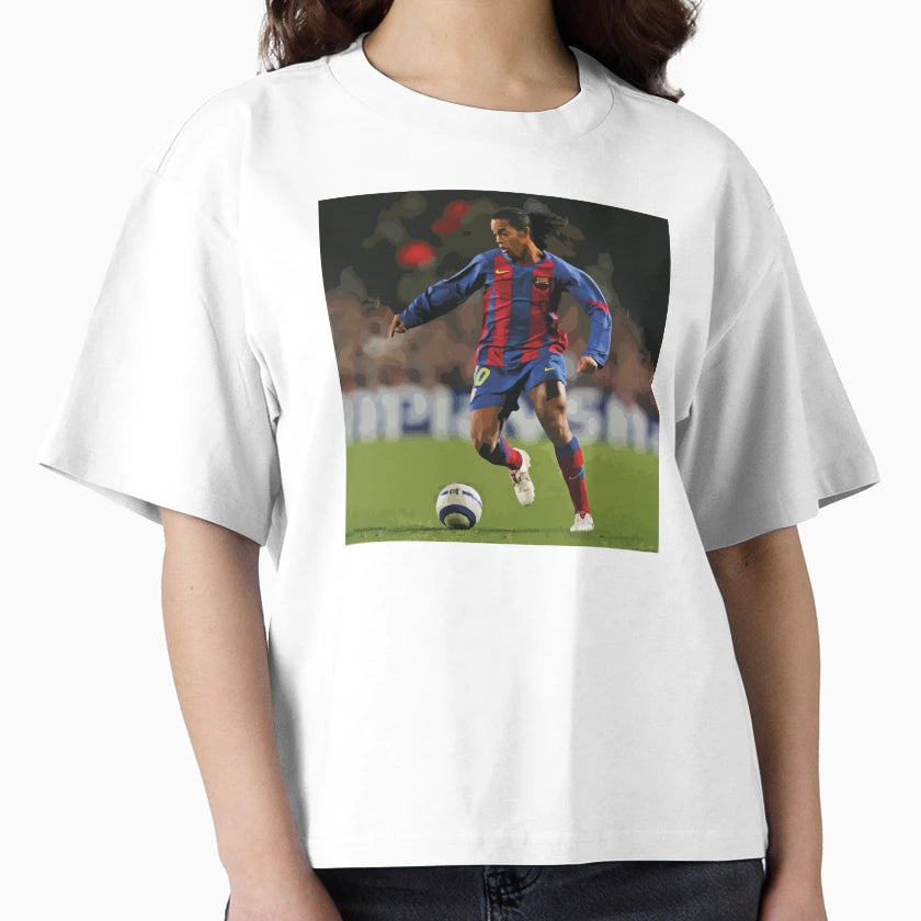 Magician Ronaldinho T-Shirt - Minimalist Print Men Women - T-Shirt, Sweatshirt, Hoodie