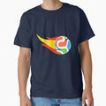 Spain Flaming Soccer Ball World Cup 2026 T-Shirt - Unique Graphic Men Women - T-Shirt, Sweatshirt, Hoodie