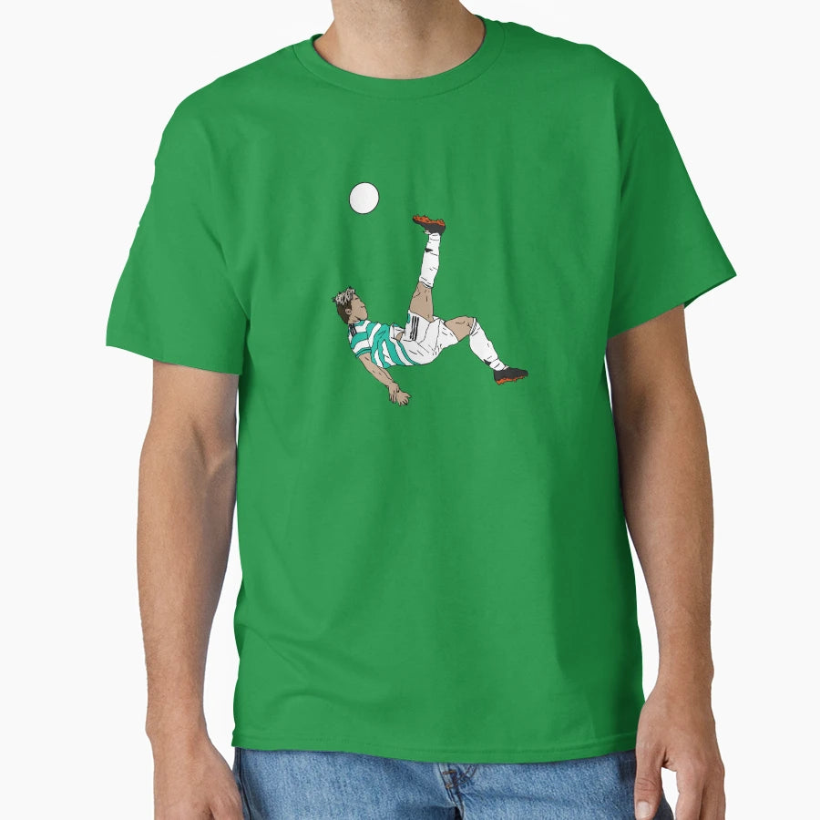 Daizen Maeda Bicycle Kick Goal T-Shirt - Fun Novelty Design for Adults - T-Shirt, Sweatshirt, Hoodie