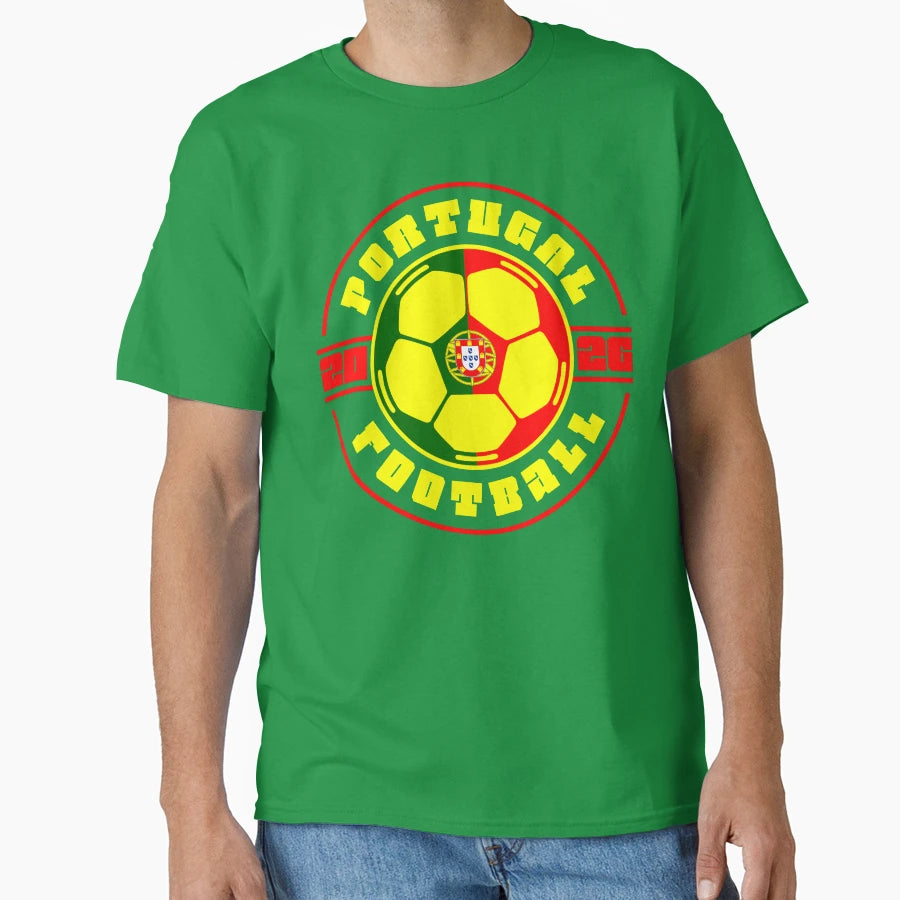 Portugal Football 2026 T-Shirt - Fun Novelty Design for Adults - T-Shirt, Sweatshirt, Hoodie