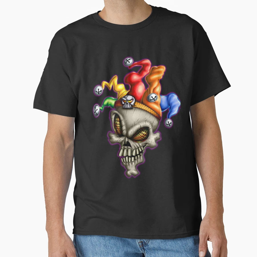 Jester Skull T-Shirt - Casual Everyday Wear for Adults - T-Shirt, Sweatshirt, Hoodie