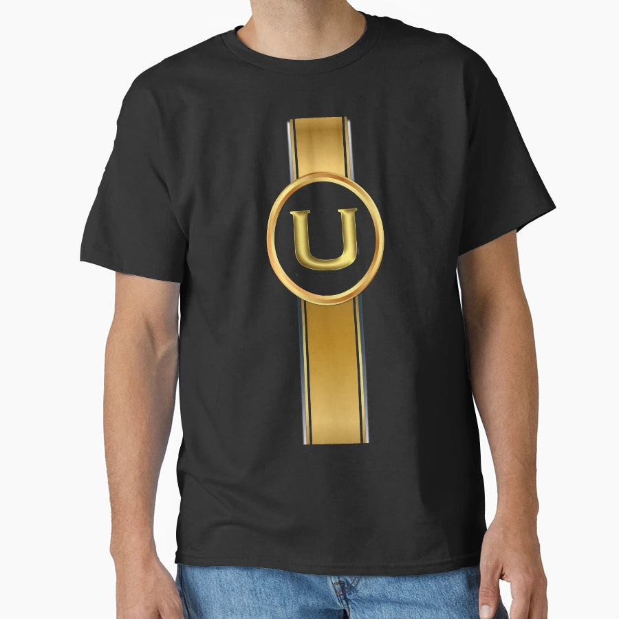 Letter U T-Shirt - Fun Novelty Design Men Women - T-Shirt, Sweatshirt, Hoodie