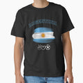 Argentina Soccer Jersey Football T-Shirt - Aesthetic Graphic for Adults - T-Shirt, Sweatshirt, Hoodie