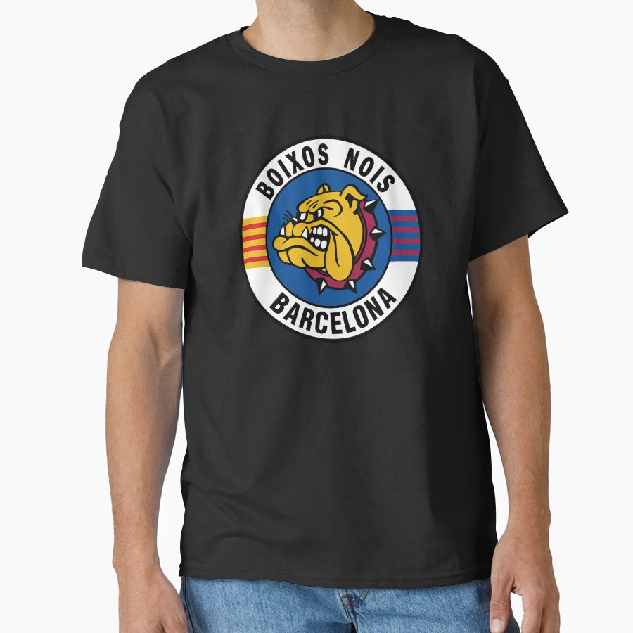 Boixos Nois Ultras Barcelona T-Shirt - Custom Art Print Men Women - T-Shirt, Sweatshirt, Hoodie