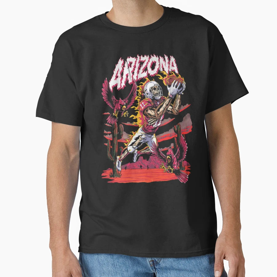 Art Arizona Cardinals T-Shirt - Custom Art Print Men Women - T-Shirt, Sweatshirt, Hoodie