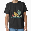 Football Addicted T-Shirt - Custom Art Print Unisex - T-Shirt, Sweatshirt, Hoodie