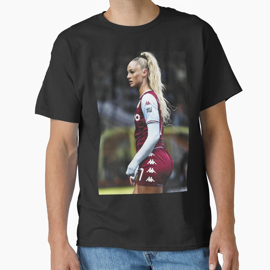 Alisha Lehmann Sweet Swiss Footballer T-Shirt - Fun Novelty Design Unisex - T-Shirt, Sweatshirt, Hoodie