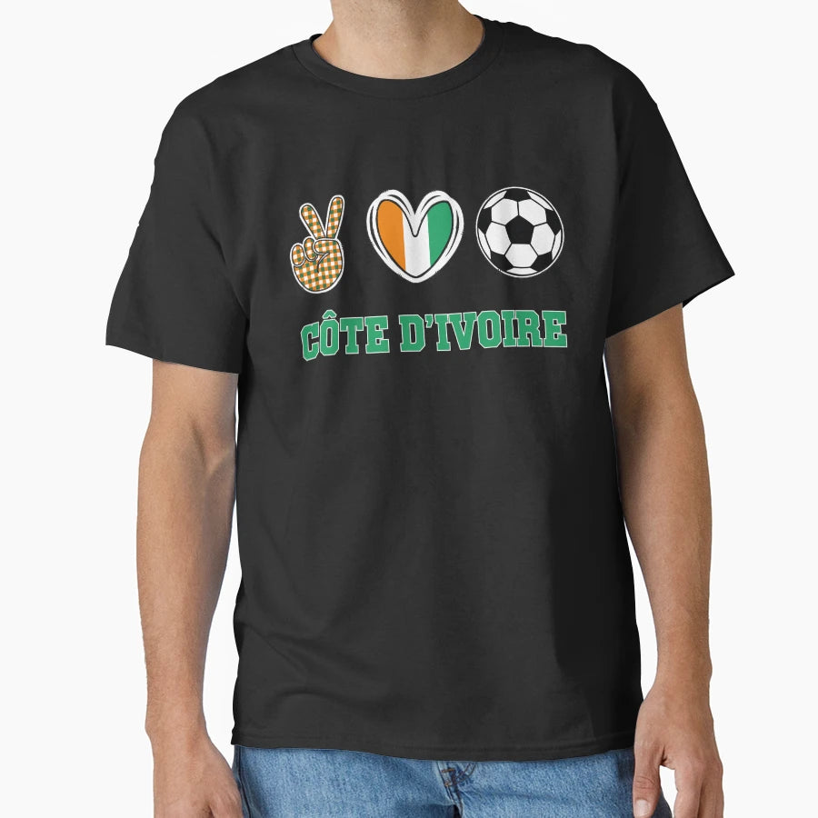 Cote Divoire Inspired Everyday T-Shirt - Casual Everyday Wear Men Women - T-Shirt, Sweatshirt, Hoodie