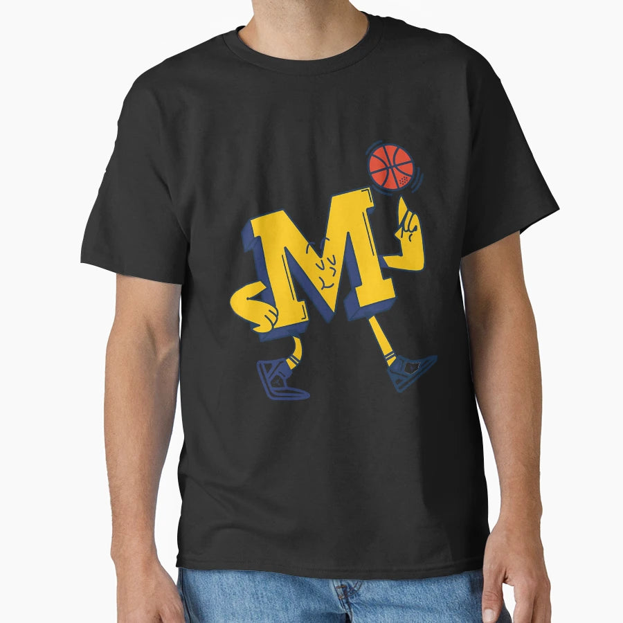 221 Michigan Basketball T-Shirt - Novelty Apparel for Adults - T-Shirt, Sweatshirt, Hoodie