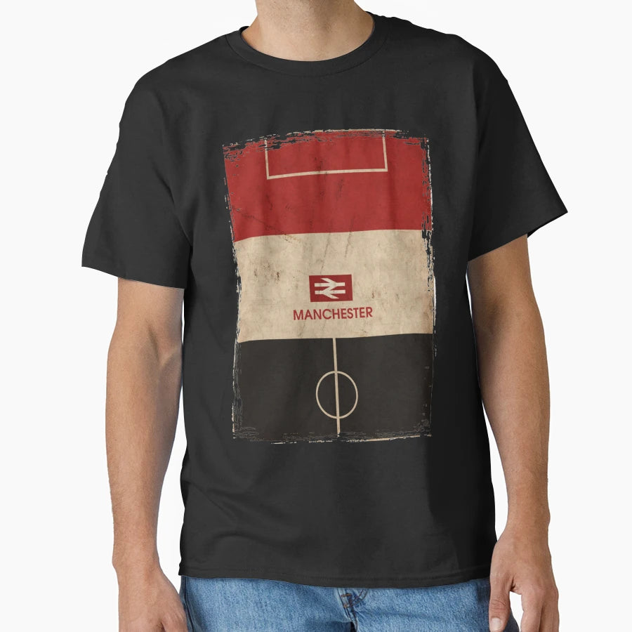 Manchester United Football Casuals T-Shirt - Graphic Print for Adults - T-Shirt, Sweatshirt, Hoodie
