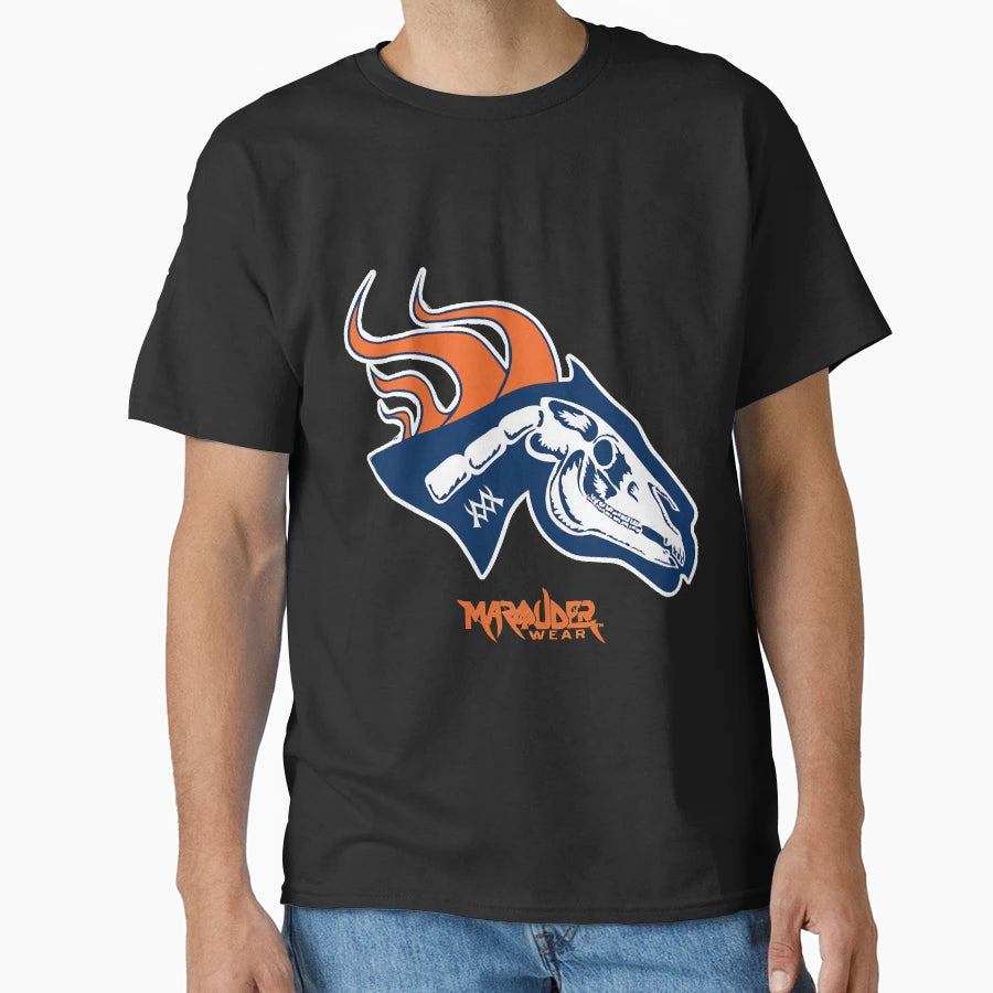 Denver Horse Known As Pestilence T-Shirt - Minimalist Print Men Women - T-Shirt, Sweatshirt, Hoodie