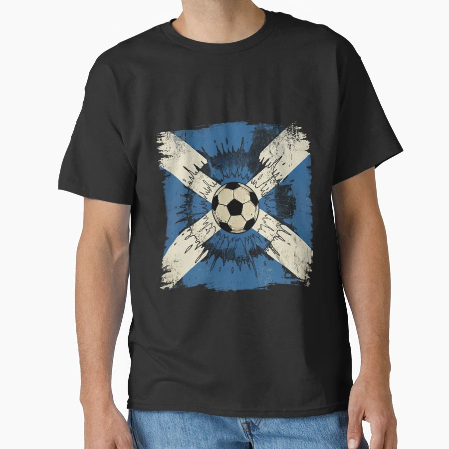 Scotland Flag International Cup 2026 T-Shirt - Graphic Print Men Women - T-Shirt, Sweatshirt, Hoodie