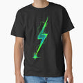 Green Lightning Bolt T-Shirt - Fun Novelty Design Unisex - T-Shirt, Sweatshirt, Hoodie