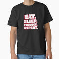 Eat Sleep Produce Repeat Music T-Shirt - Casual Everyday Wear Unisex - T-Shirt, Sweatshirt, Hoodie