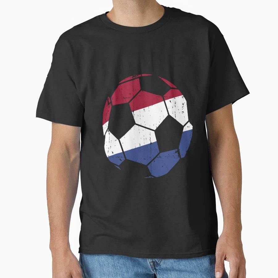 Netherlands Football Soccer Team Fans T-Shirt - Unique Graphic Unisex - T-Shirt, Sweatshirt, Hoodie