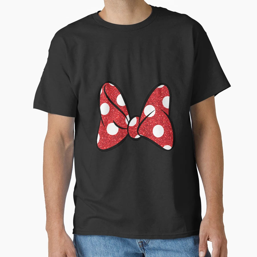 Mouse Big Bow Gift T-Shirt - Custom Art Print Unisex - T-Shirt, Sweatshirt, Hoodie
