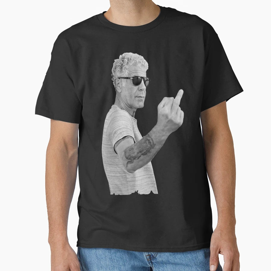 Anthony Bourdain T-Shirt - Aesthetic Graphic for Adults - T-Shirt, Sweatshirt, Hoodie