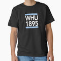 Whu 1895 T-Shirt - Minimalist Print Unisex - T-Shirt, Sweatshirt, Hoodie