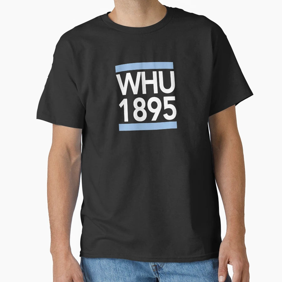 Whu 1895 T-Shirt - Minimalist Print Unisex - T-Shirt, Sweatshirt, Hoodie