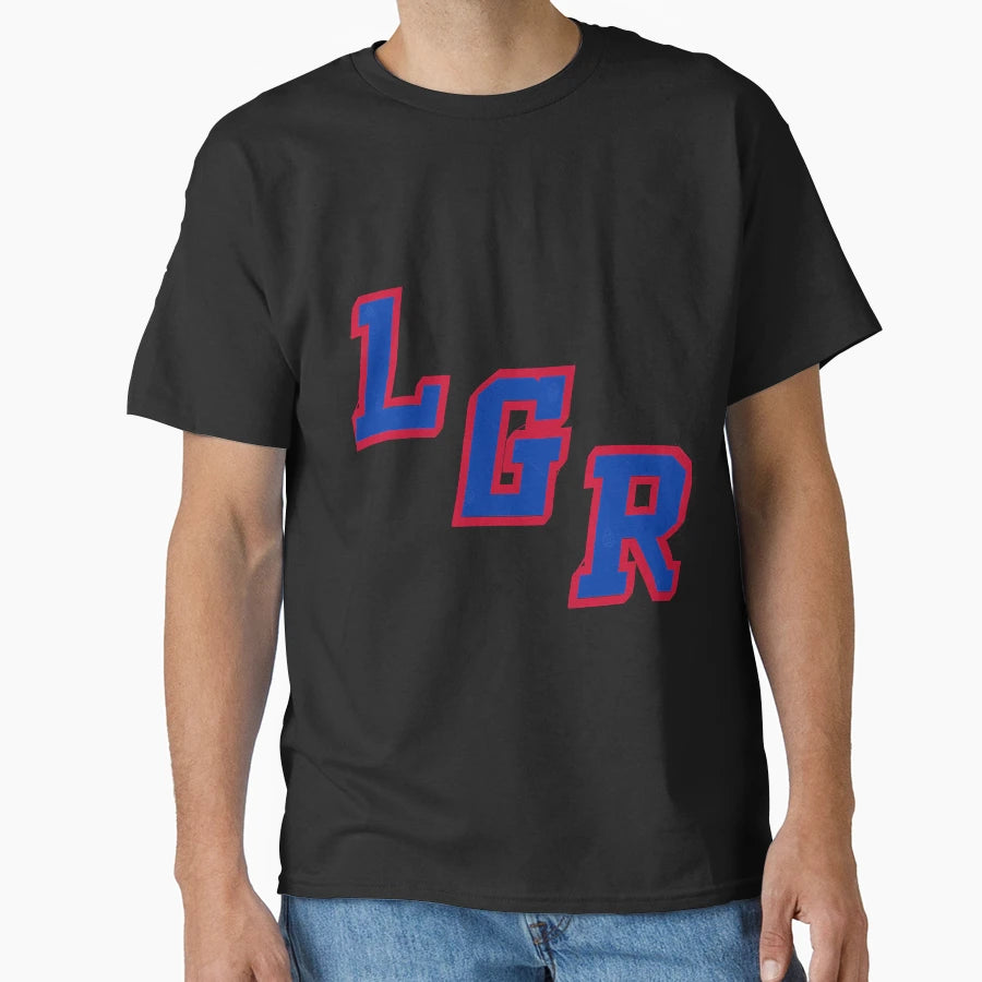 Lgr White T-Shirt - Streetwear Style for Adults - T-Shirt, Sweatshirt, Hoodie