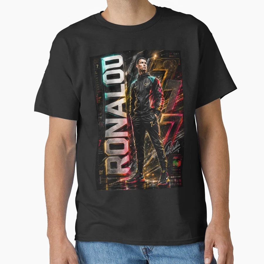 Ronaldo T-Shirt - Novelty Apparel for Adults - T-Shirt, Sweatshirt, Hoodie