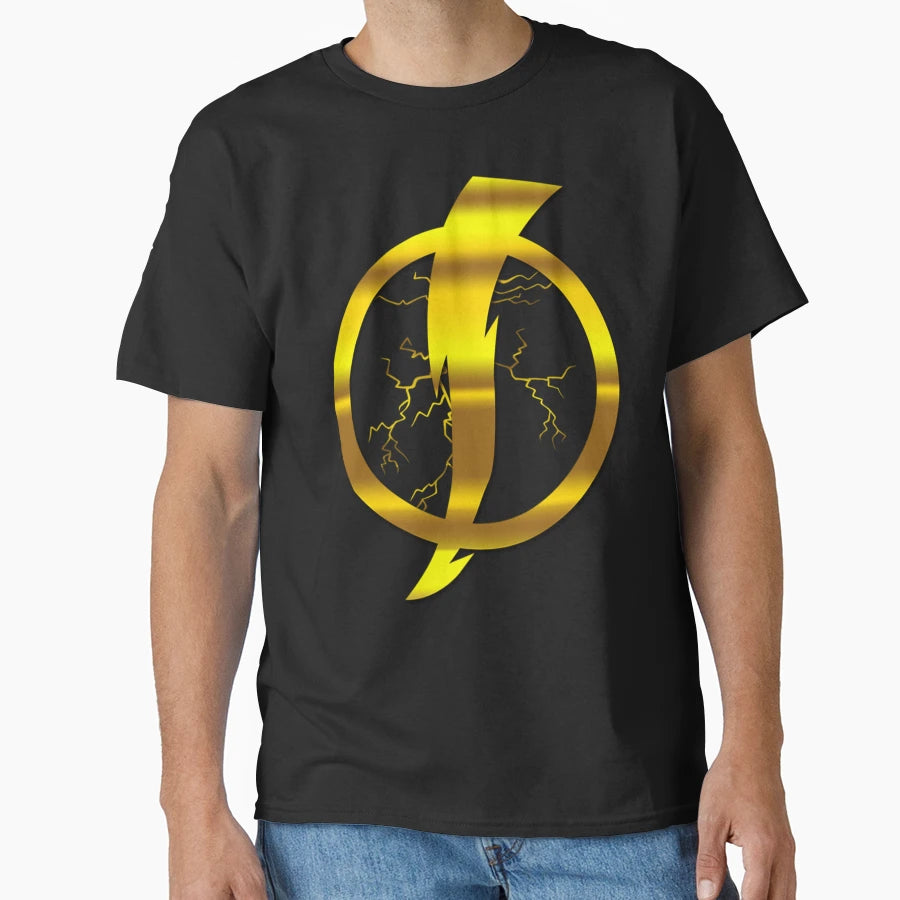 Static Shock Logo T-Shirt - Unique Graphic Unisex - T-Shirt, Sweatshirt, Hoodie