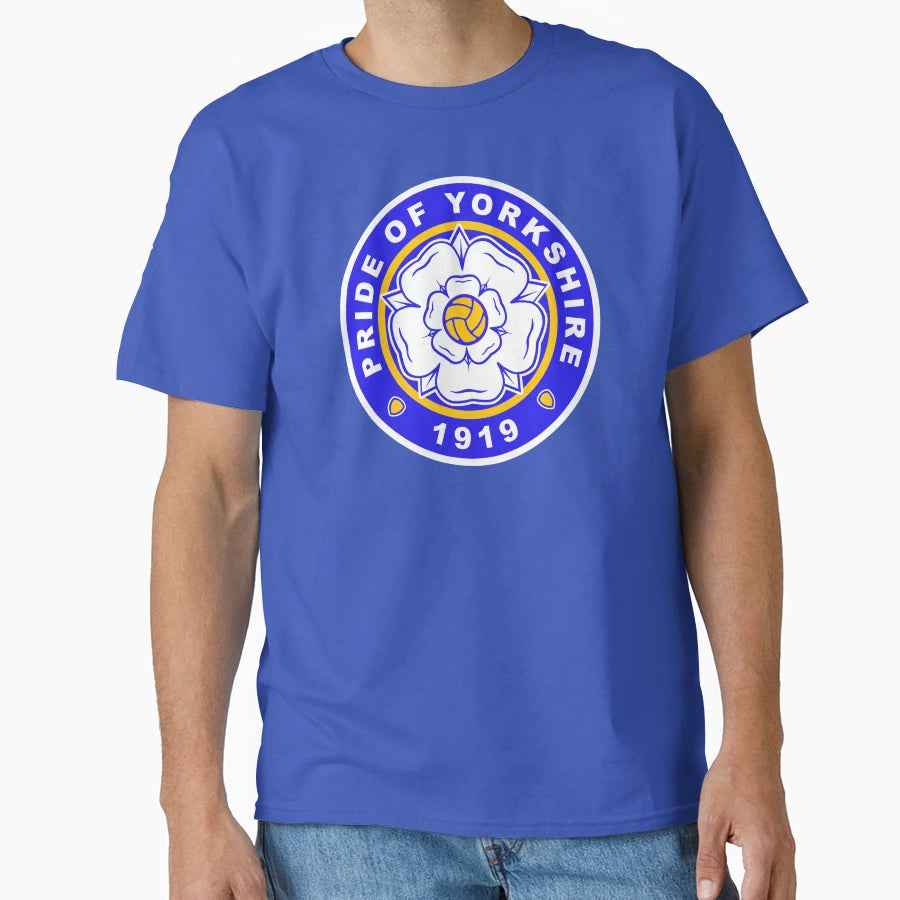 Leeds 1919 Crest Unofficial Fanmade T-Shirt - Minimalist Print Unisex - T-Shirt, Sweatshirt, Hoodie