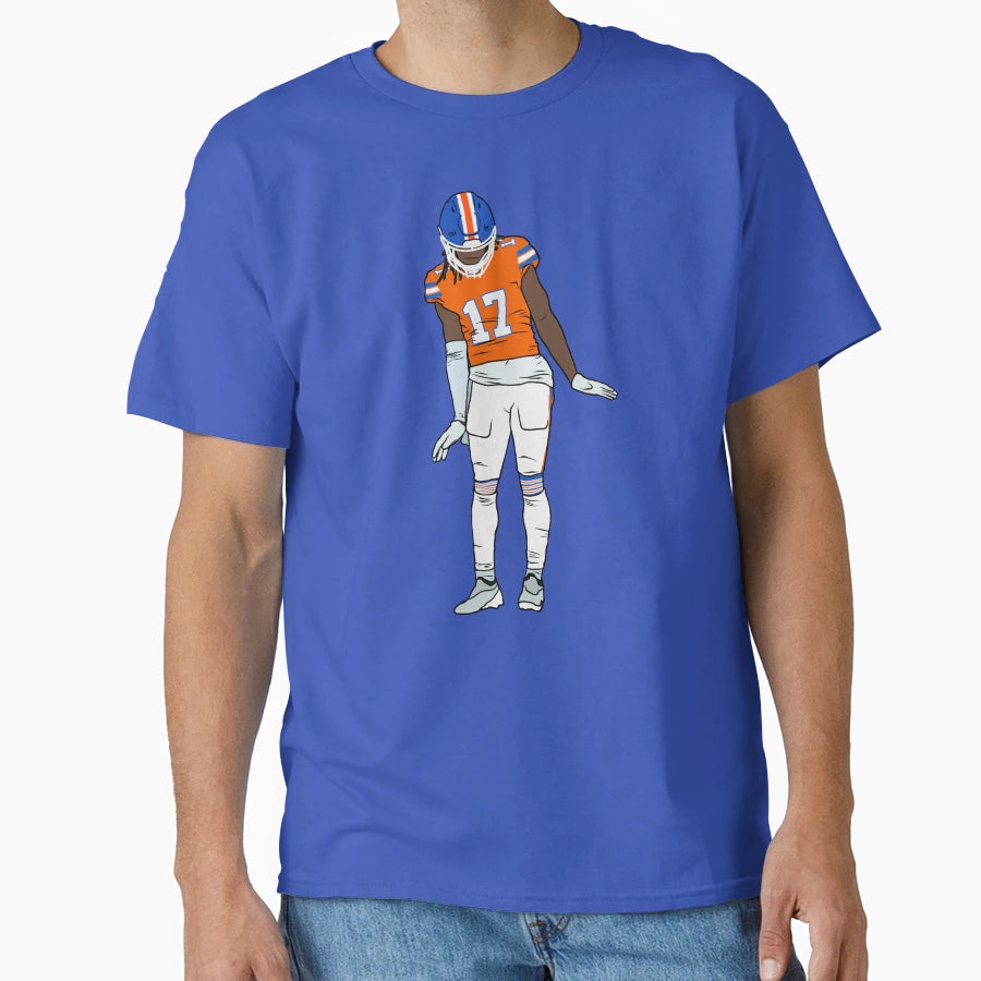 Jaylen Waddle Denver Dance Celebration T-Shirt - Novelty Apparel for Adults - T-Shirt, Sweatshirt, Hoodie