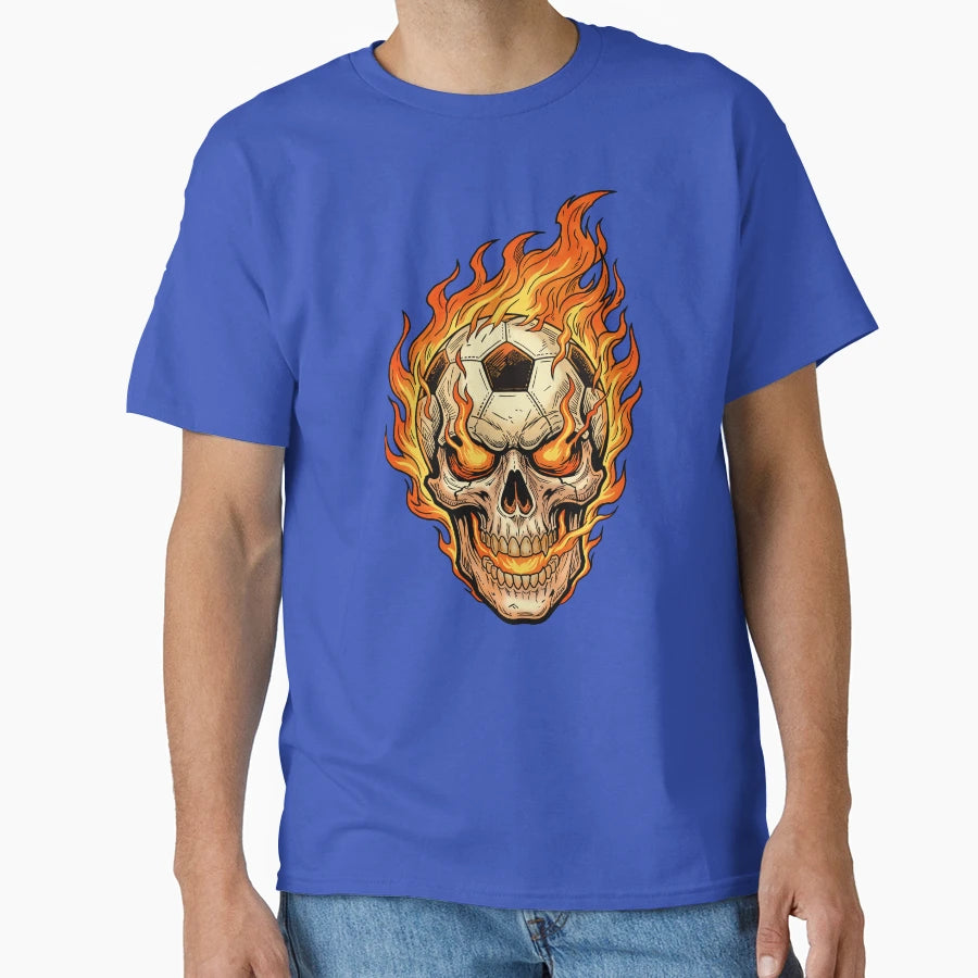 Blazing Goal Reaper T-Shirt - Novelty Apparel Unisex - T-Shirt, Sweatshirt, Hoodie