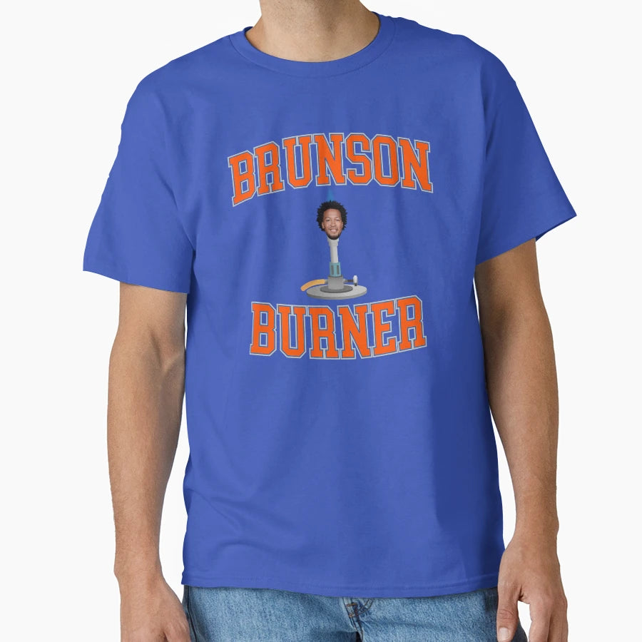 Brunson Burner Jalen Brunson Knicks T-Shirt - Aesthetic Graphic Unisex - T-Shirt, Sweatshirt, Hoodie