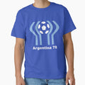 Argentina 1978 World Cup White T-Shirt - Trendy Graphic for Adults - T-Shirt, Sweatshirt, Hoodie