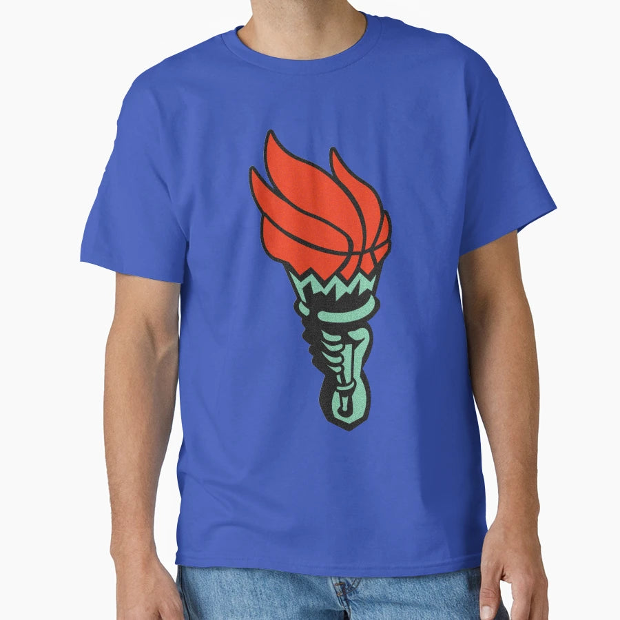 Ny Liberty T-Shirt - Minimalist Print for Adults - T-Shirt, Sweatshirt, Hoodie