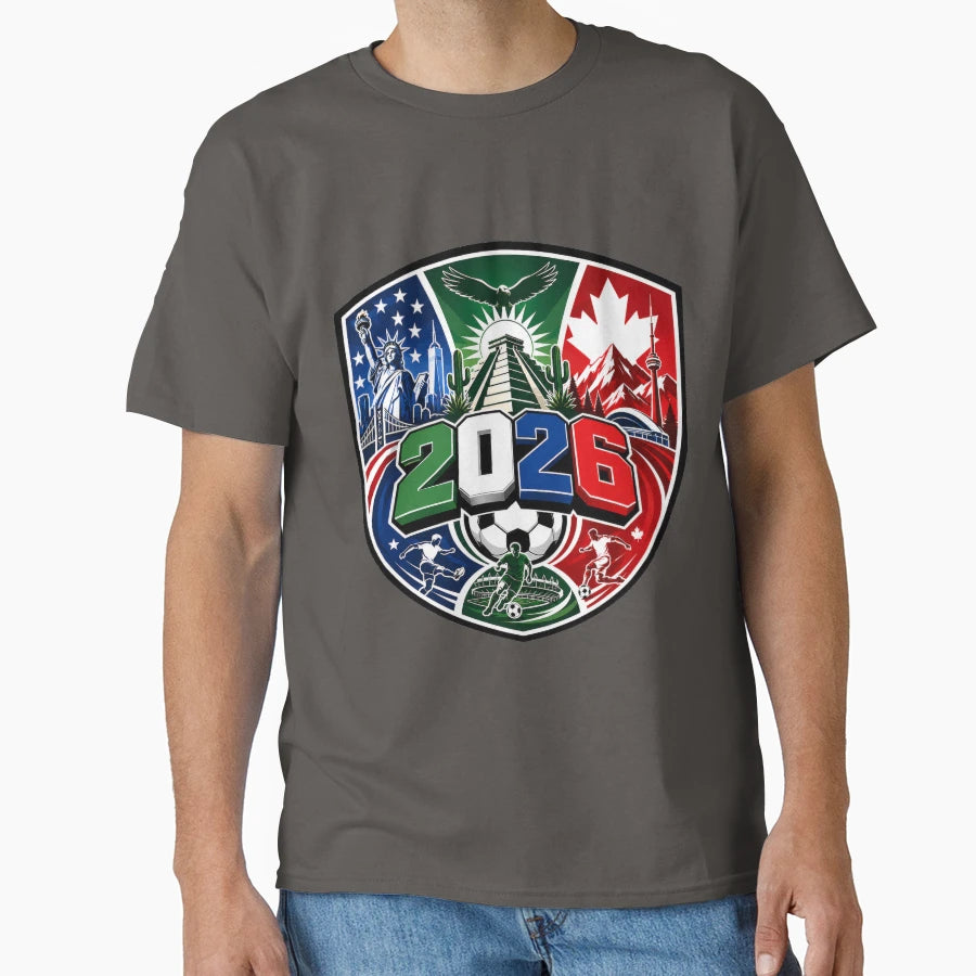 Experience Football This 2026 Lets T-Shirt - Casual Everyday Wear Unisex - T-Shirt, Sweatshirt, Hoodie