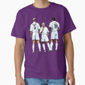 Zinedine Zidane Roberto Carlos Luis Figo T-Shirt - Novelty Apparel Unisex - T-Shirt, Sweatshirt, Hoodie