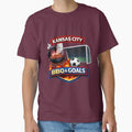 Kansas City Bbq Soccer Elegant And T-Shirt - Minimalist Print Unisex - T-Shirt, Sweatshirt, Hoodie