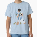 Messi Celebrates Argentina Victory T-Shirt - Fun Novelty Design for Adults - T-Shirt, Sweatshirt, Hoodie