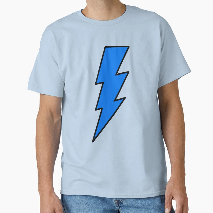Lightning Bolt Blue T-Shirt - Streetwear Style Men Women - T-Shirt, Sweatshirt, Hoodie