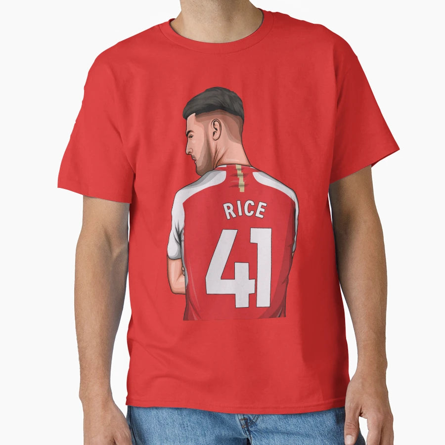 Declan Rice T-Shirt - Aesthetic Graphic Men Women - T-Shirt, Sweatshirt, Hoodie